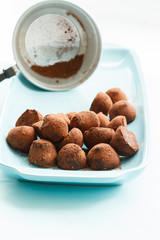 chocolate truffles