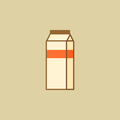 Milk. Food Flat Icon