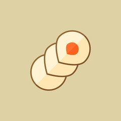 Bread. Food Flat Icon