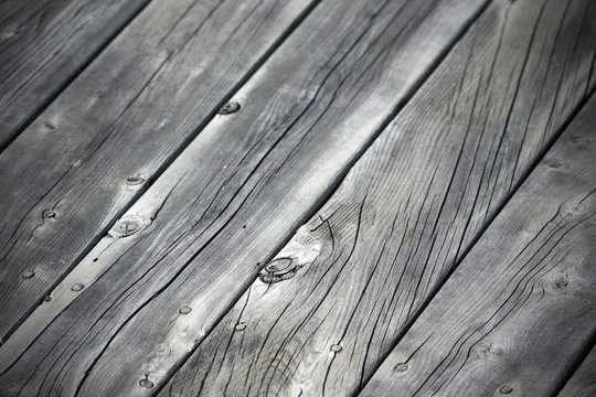 Grey wood planks diagonal