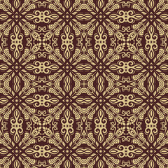 Orient Seamless  Pattern. Abstract Background