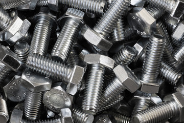 abstract background of ironwares bolts