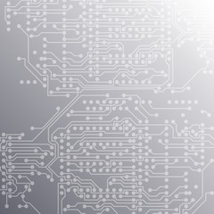 Microchip background, electronic circuit, EPS10 vector