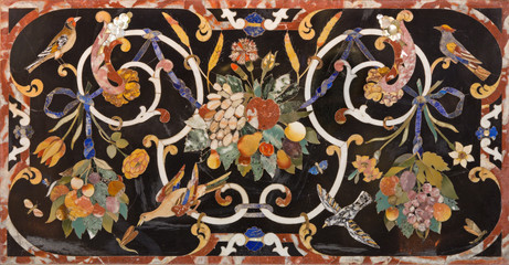 Padua - mosaic on side altar of Basilica di Santa Giustina.