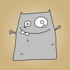 vector sketch halloween character