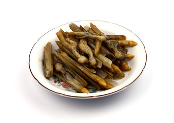 マテ貝のバター焼き