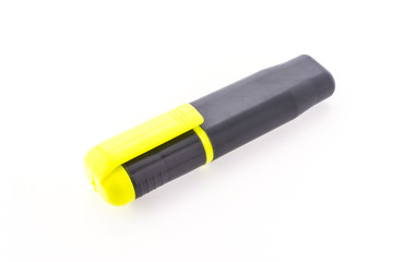 highlighter pen isolated on white background