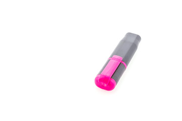 highlighter pen isolated on white background