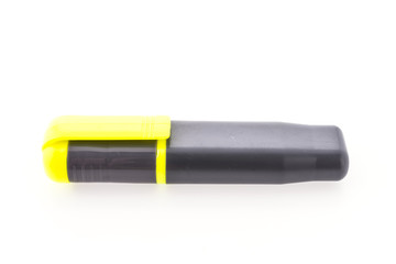 highlighter pen isolated on white background