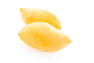 Mango isolated on white background