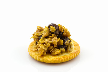Healthy cereal cracker.