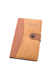 notebook isolated on white background