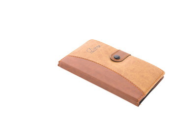 notebook isolated on white background