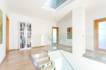 Fototapeta na wymiar Hallway in modern house
