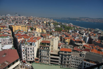 Fototapeta na wymiar Istanbul roofs