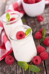 yogurt and berry
