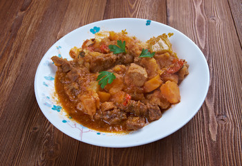  Hungarian  goulash soup