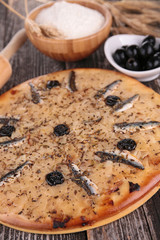pizza with anchovy