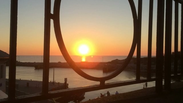 Sonnenuntergang an der Ostsee