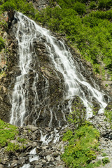 Fototapeta na wymiar Valdez's Bridal Veil Falls