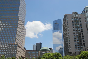 Obraz premium Reflejos Freedom tower