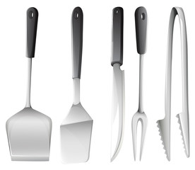 Different cooking utensils