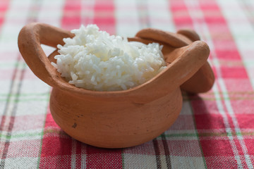 Cooked rice