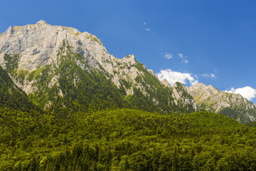 Fototapeta na wymiar Mountain landscape, Bucegi massif, Romania