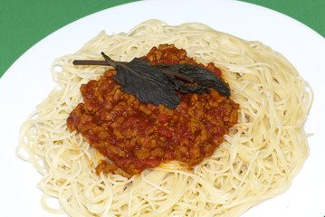 Spaghetti bolognese