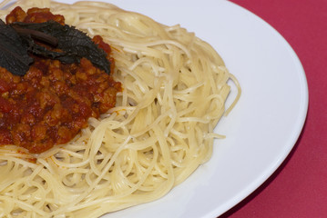 Spaghetti bolognese