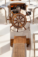 steering wheel ship