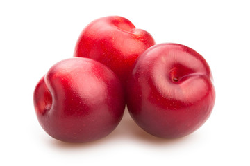 red plums