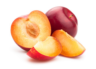 red plums