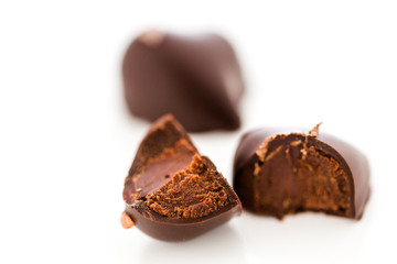 Hart shaped truffle