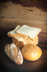 Close-up of bread.