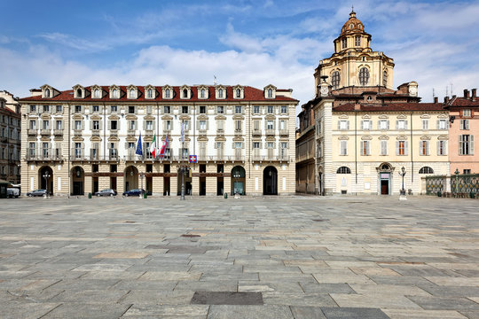 Palazzo della Regione und Real Chiesa di San Lorenzo, Turin