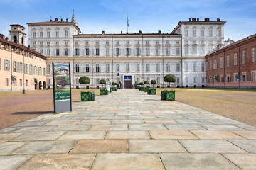 Fototapeta premium Palazzo Reale Turin