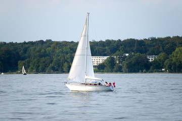 Segelboote am Bodensee