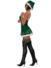 Sexy santa girl