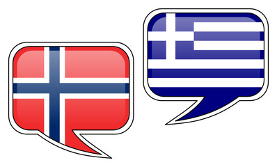 Norwegian-Greek Conversation