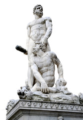 Fototapeta na wymiar Hercules and Cacus, Piazza della Signoria - Florence