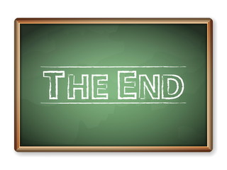 blackboard the end