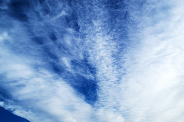 Obraz na płótnie Canvas Clouds in the sky.