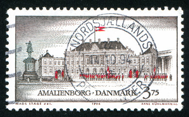 castle Amalienborg Copenhagen