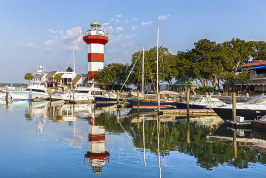 Fototapeta Lighthouse on Hilton Head Island