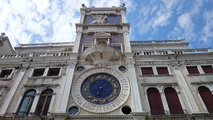 Uhrturm Venedig markusplatz