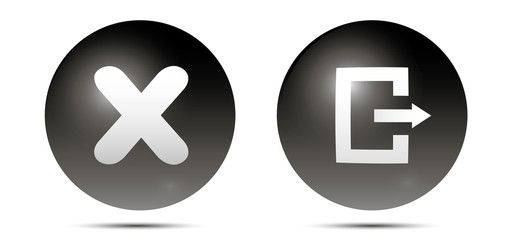 Exit icons