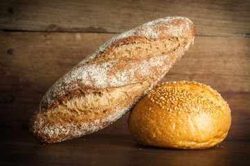 Close-up of bread.