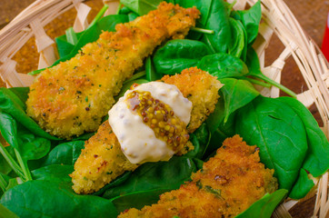 Chicken goujons