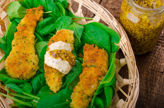 Chicken goujons